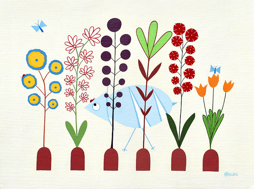 Minimize Harmful Chemicals that can Negatively Impact Woldlofe Ecological Artist Naoko Otsuka - Patchy Bird 10