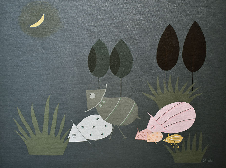 Preserving Habitats for Animal Protection and Prosperity Ecological Artist Naoko Otsuka - Patchy Bird 14