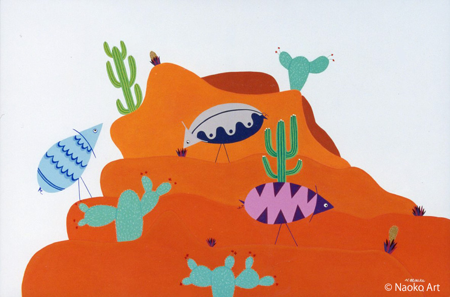 Ecological Artist Naoko Otsuka - Patchy Bird 17