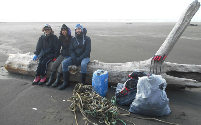 Naoko Otsuka Ecological Artist Research at Ocean Shores 2
